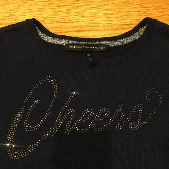 White House Black Market Cheers Sweater - Picture 3 of 4